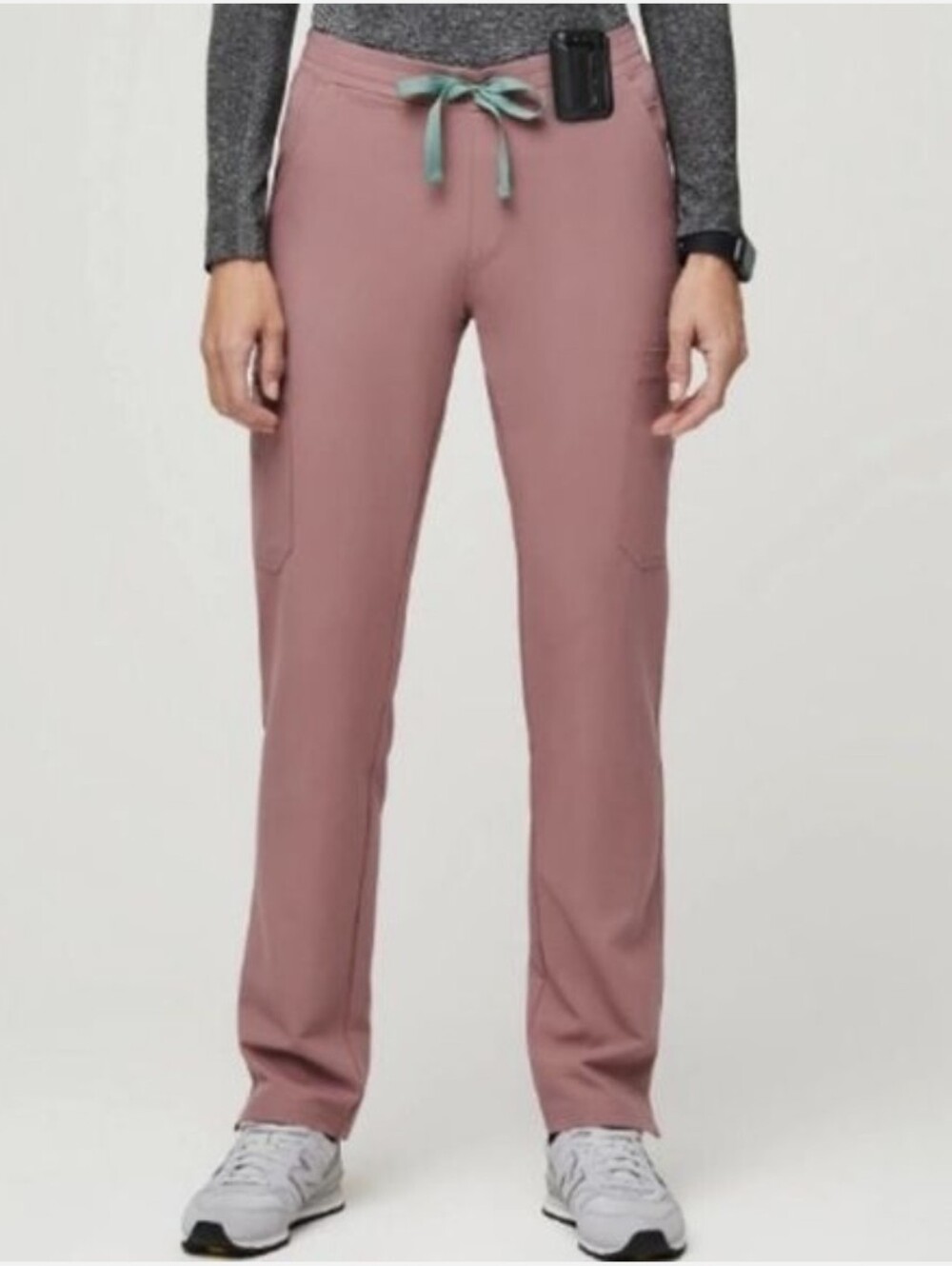 Figs Mineral Mauve Yola Skinny Scrub Pants Size XXL/P
